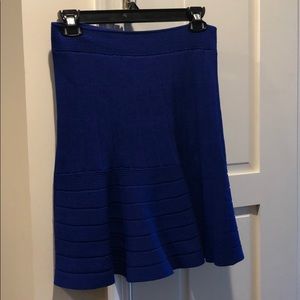 Blue Sandro A line skirt